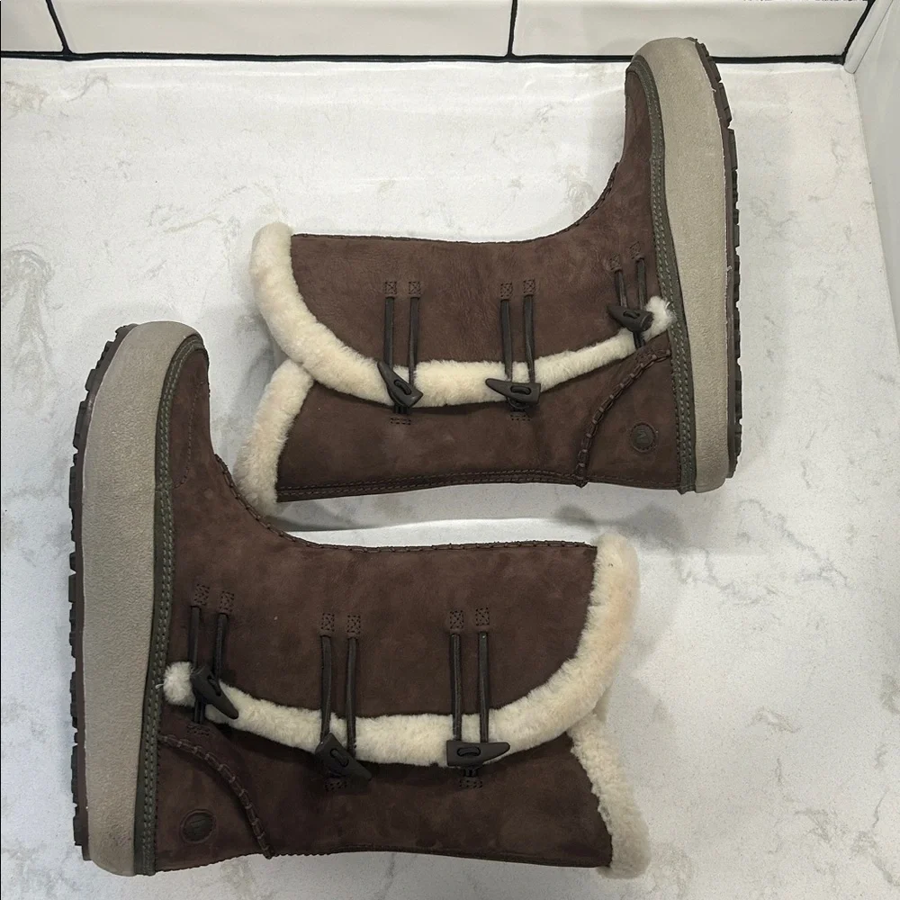 Merrell Spirit Tibet High Espresso Winter Boots Thinsulate Polartec - 11 Women’s